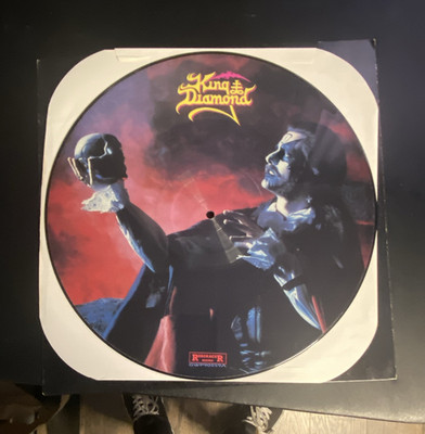King Diamond 12'' Picture Disc Vinyl Early Pressing, Roadracer records 1986