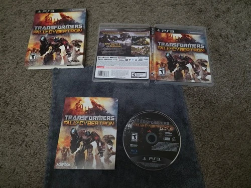 Transformers Fall of Cybertron - Sony PlayStation 3 PS3 CIB, SLIP, no scratches