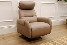 Barker & Stonehouse Turin Reclining + Twister Base + Adjustable Headrest Chair