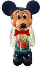 Vintage 1978 Mechanical Mickey Mouse wind up toy.