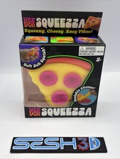 Schylling NeeDoh Squeeza Soft Doh Peelable Cheese Pizza Slice Squish Toy NEW
