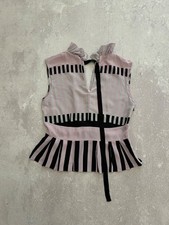 MARNI Vintage Winter 2011 Pink & Black Stripe...