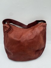 Margot New York Hobo Genuine Leather Brown Bag Purse