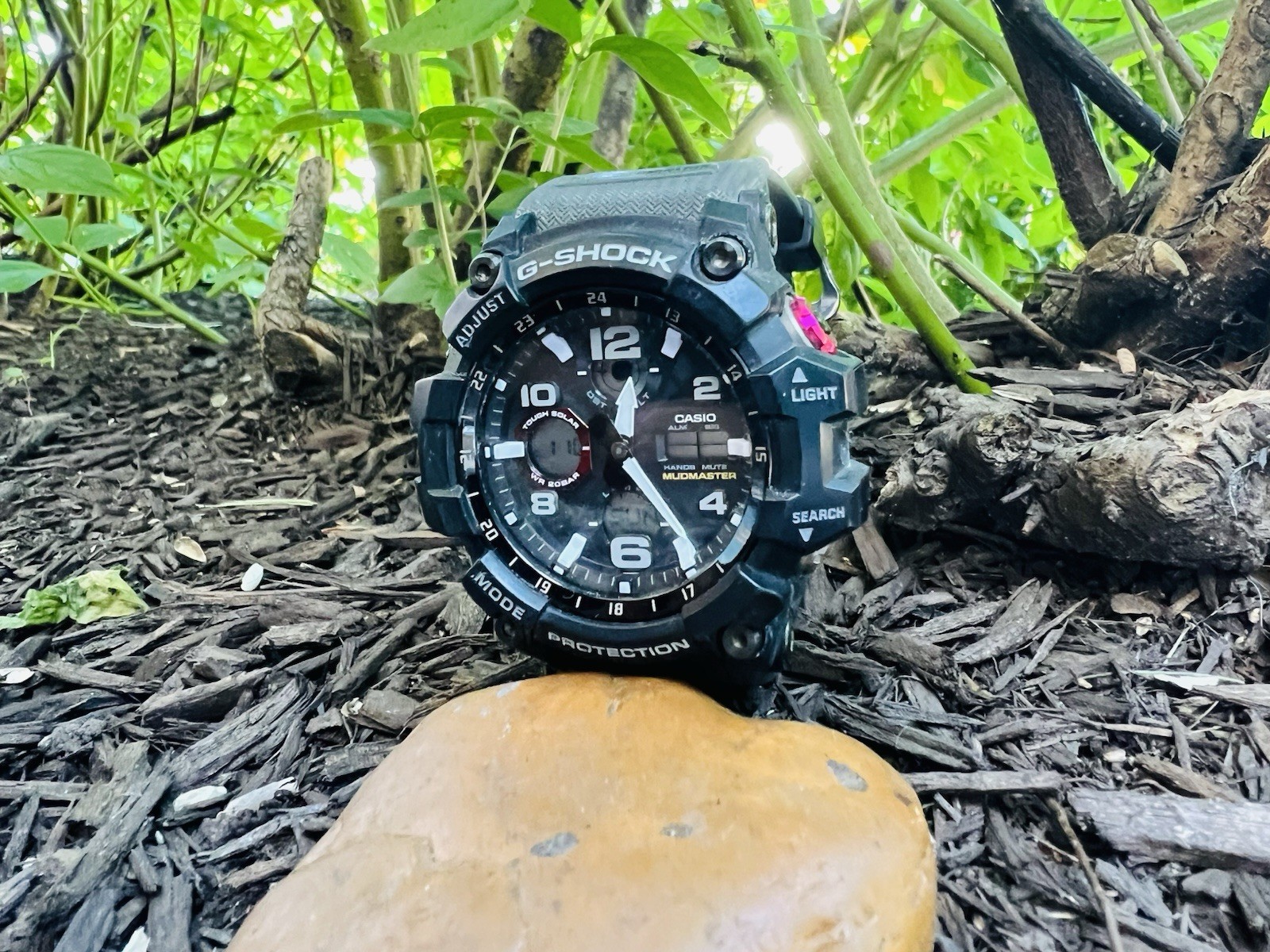 Casio Master G-Shock Mudmaster Men's Solar Power Watch GSG100-1A8WC