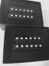 TONERIDER Alnico 4 Classic Humbucker Pickup Neck & Bridge (F Space) Set Black