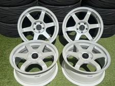 Subaru BE/BH Legacy Met. White 6 Spoke 17 inch Alloy Wheels, 98-03