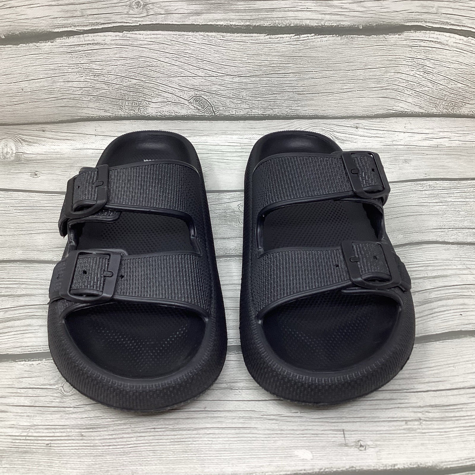 APL Sandali donna in gomma Mia Libbie con fibbie nere taglia 10