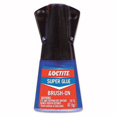 Loctite  Super Glue Brush On, 0.17 oz, Clear