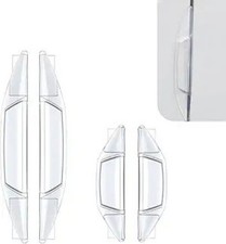 4 PCS Car Door Edge Guards, Invisible Anti-Collision Strips Color: Transparent