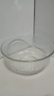 Pyrex Ribbed Clear Glass Mixing Bowl 10 Cup 2.5L Vintage Made in USA 7403-S