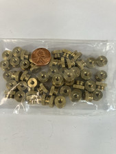 Brass Knurled Thumb Nut 8-32 Thread 50 Pieces