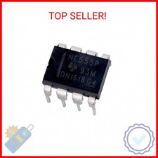 Gernal 50pcs NE555 IC 555 Timer Kit HAM DIP-8 IC