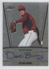 2011 Leaf Metal Draft Silver Prismatic 95/99 Dylan Bundy #AU-DB2 Auto 0p8