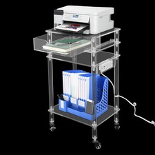 3-tier Acrylic Printer Stand, Printer Stand w...