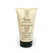 50Ml Sandalwood Shaving Cream SANDALWOOD Taylor Of Old Bond Street