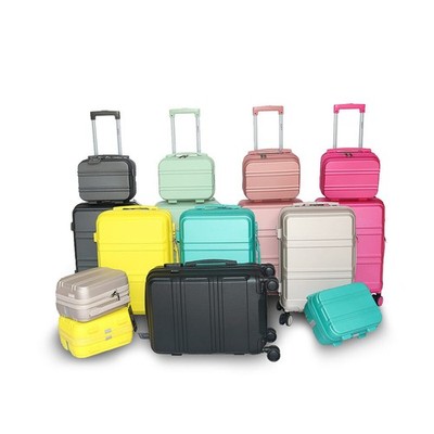 Reisekofferset Koffer Beautycase Trolley Hartschale Modell Anubis 2tlg BARUT