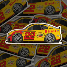 2026 NASCAR Joey Logano Shell Pennzoil Sticker