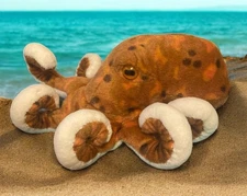 Wild Republic Octopus Plush Animal Cuddlekins Realistic Collectible Unique Gift