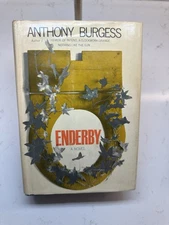Vintage 1968 Enderby Hardcover Dust Jacket Book Anthony Burgess Norton & Co.