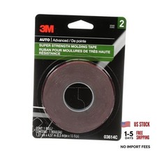 Super-Strength Molding Tape, 1/2 in x 15 ft, High Strength Double-Sided