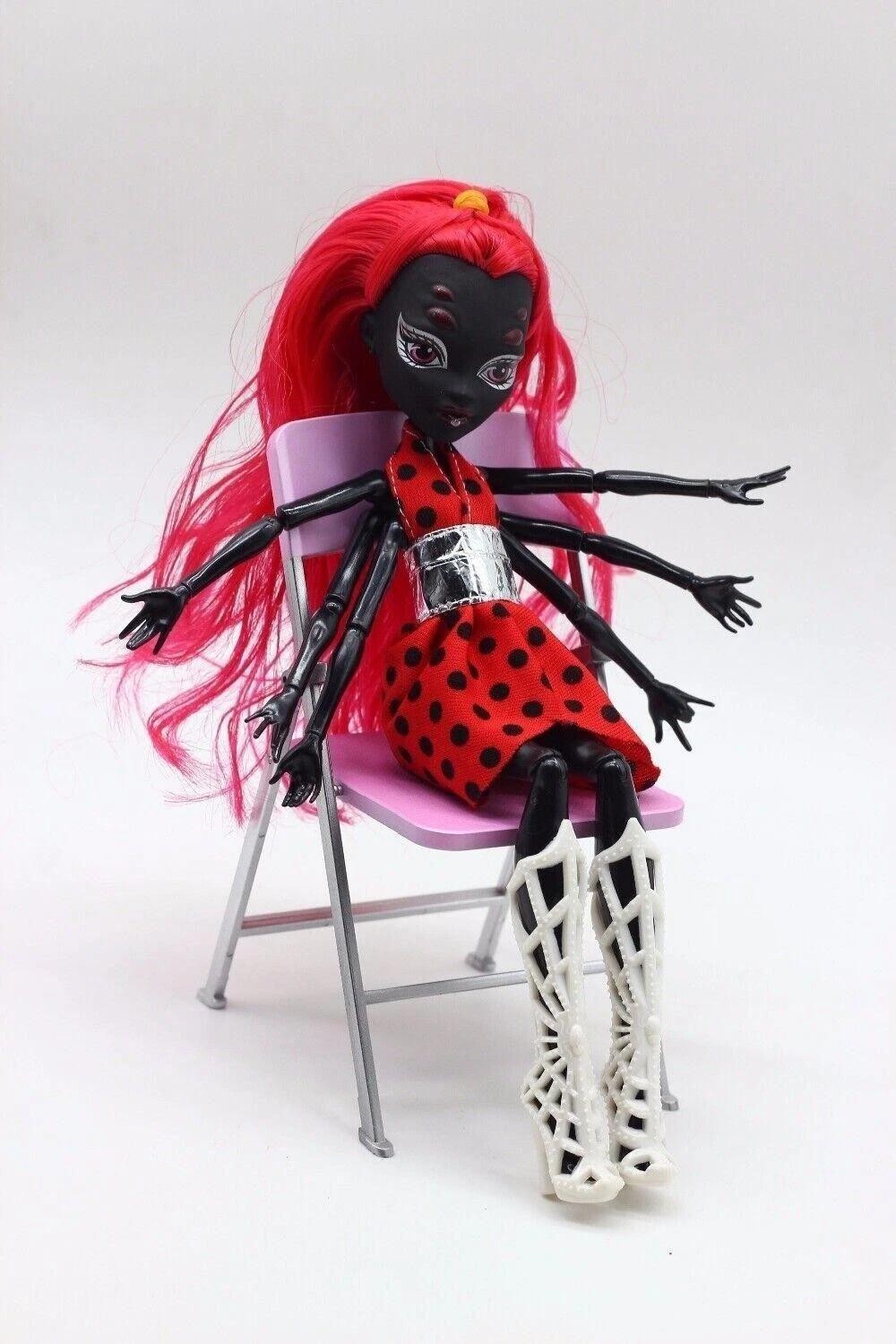 Black Wydowna Spider Doll Horror Doll High Quality Monster Doll Demon Prank Fear
