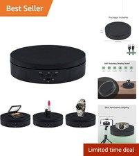 Quiet 360  Electric Display Turntable - 5.7 Inch for Jewelry  Product Showcases