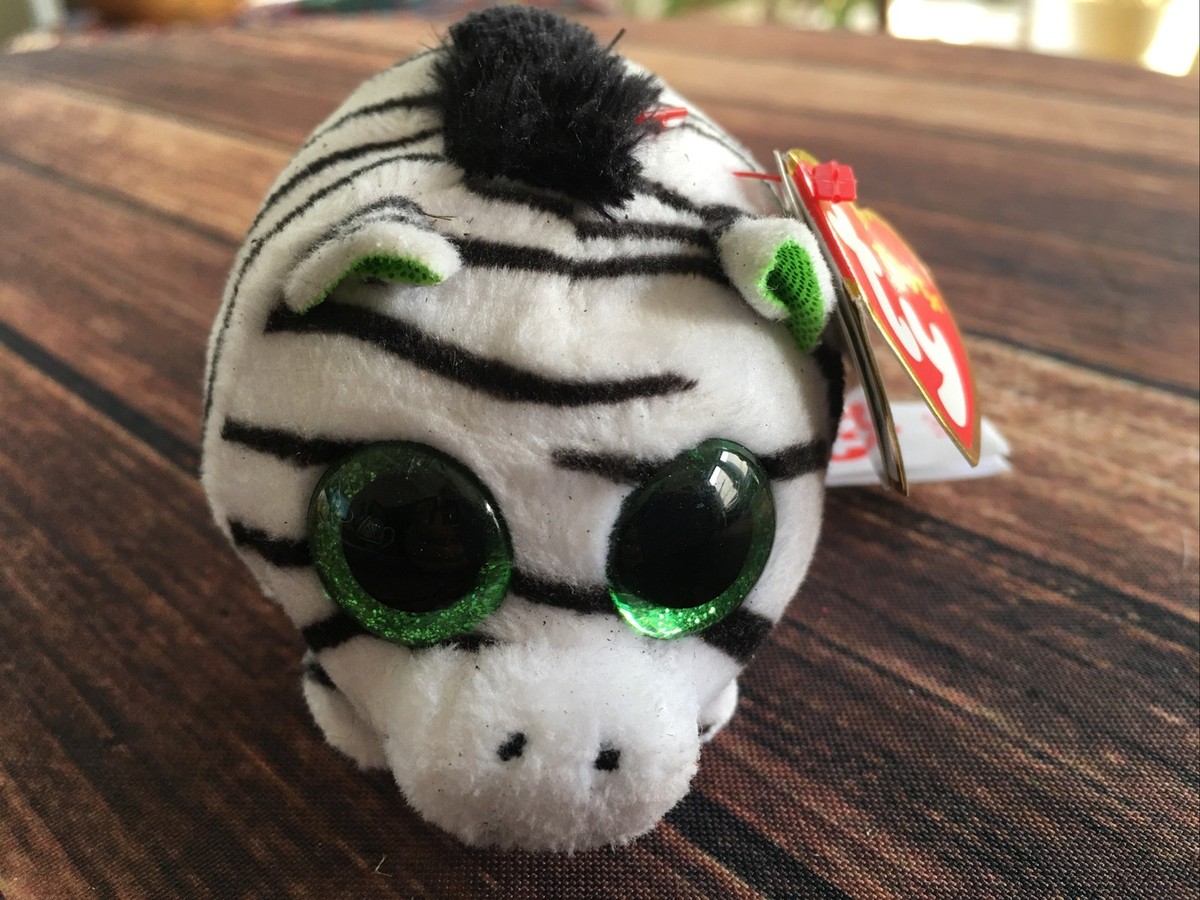 Ty Beanie Babies 41252 Teeny TYS Zilla The Zebra for sale online
