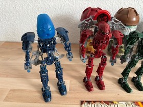 LEGO&reg; Bionicle Collection Toa Metru Set of 6 / Set 8601-8606 | Used