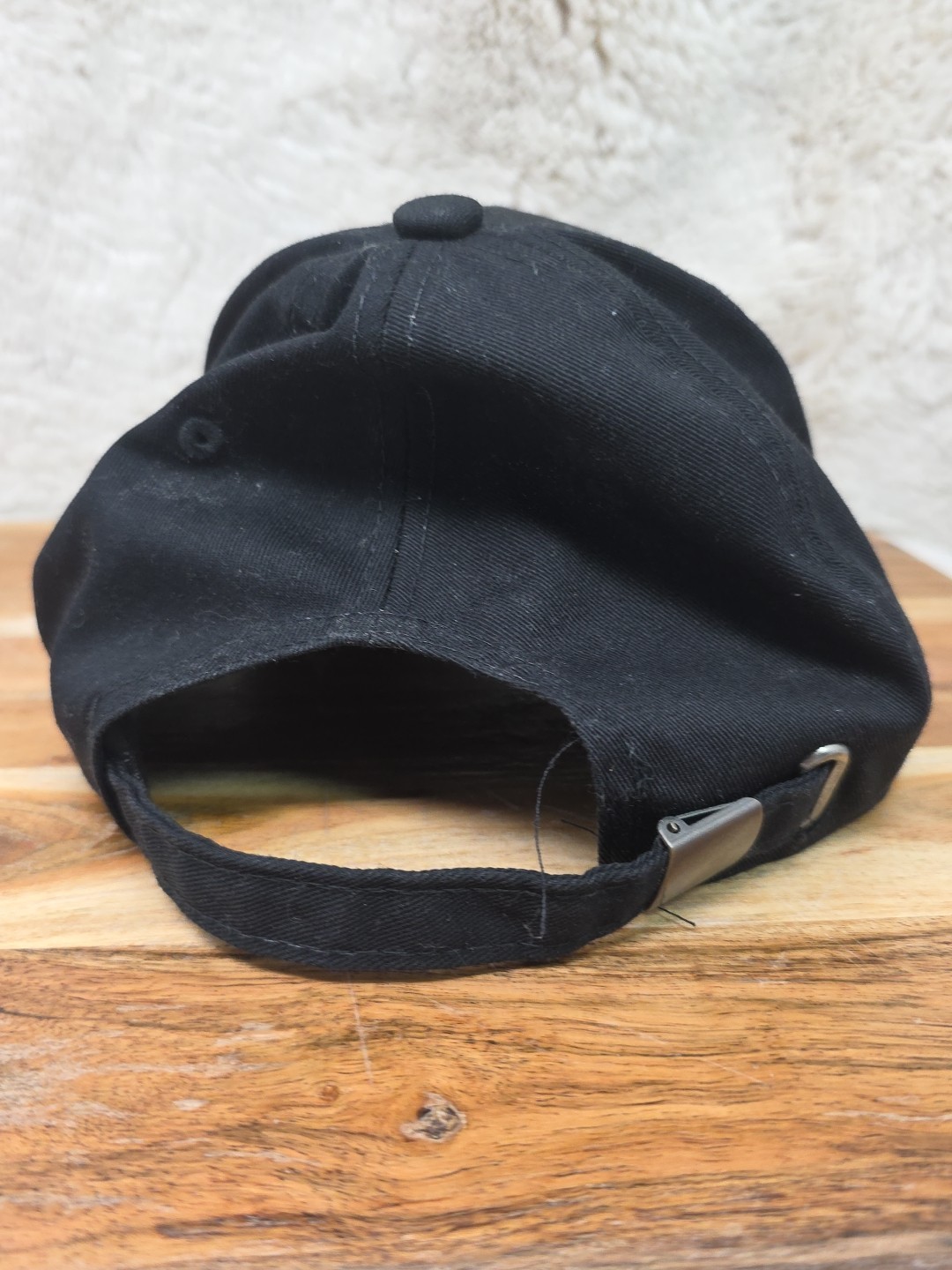 Plain Blank Solid Black Port Authority Strapback … - image 5