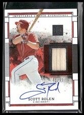 2025 Panini Impeccable #ILS-SR Scott Rolen Impeccable Lumber Signatures #/99
