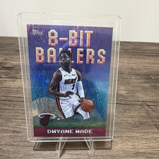 Topps 2025-26 8-Bit Ballers Dwyane Wade Miami Heat Insert Card 8B-23