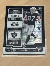 2023 Contenders Optic Michael Mayer Black Pulsar Prizm 1/5 RC #83 Bookend