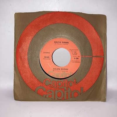 HELEN REDDY- DELTA DAWN / IF WE COULD STILL BE FRIENDS 45 RECORD