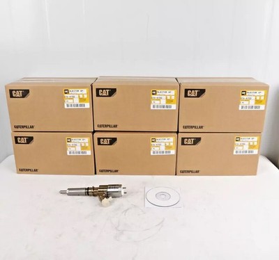 6X Diesel Fuel Injector 3264700 For Caterpillar C6 C6.4 Engine CAT320D Excavator