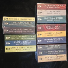 The Wheel of Time COMPLETE Series - 5 Boxed Sets (includes New Spring) 15 Books