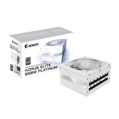 Aorus Elite 850W ATX 12V V3.0 Vollmodulares Netzteil - P850w Ice - 80 Plus P