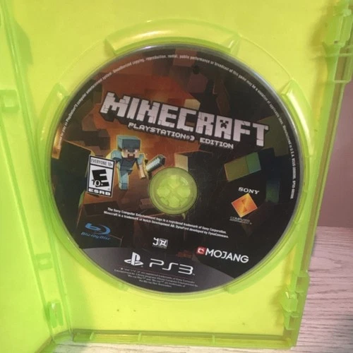 Sony Mojang Minecraft: PlayStation 3 Edition PS3 Fantasy E10+ Blu-ray Disc