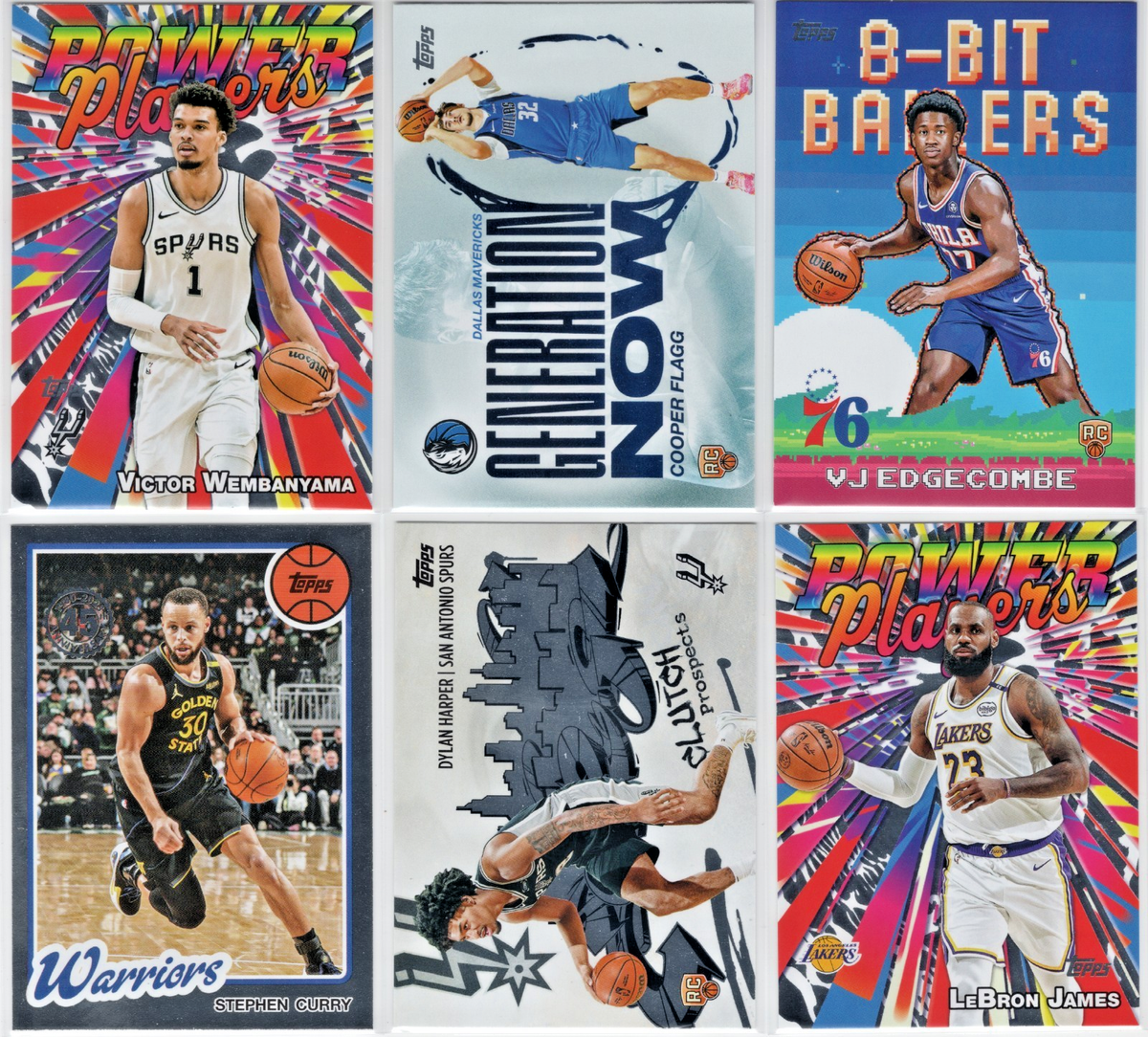 2025-26 Topps NBA Inserts -You Pick- **Buy More, Save More** | eBay