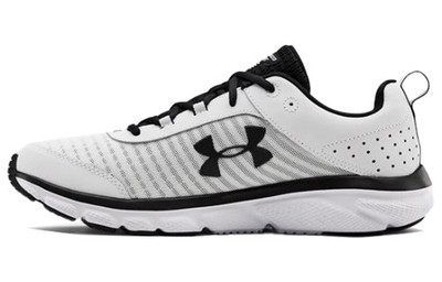 UA Charged Assert 8 White Black 3021952-102