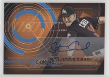 2014 Topps Trajectory Auto Steve Cishek #TA-SC Auto 0a1