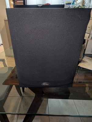 Paradigm PDR-10 Powered Subwoofer Wood Color Refoamed 10  Woofer