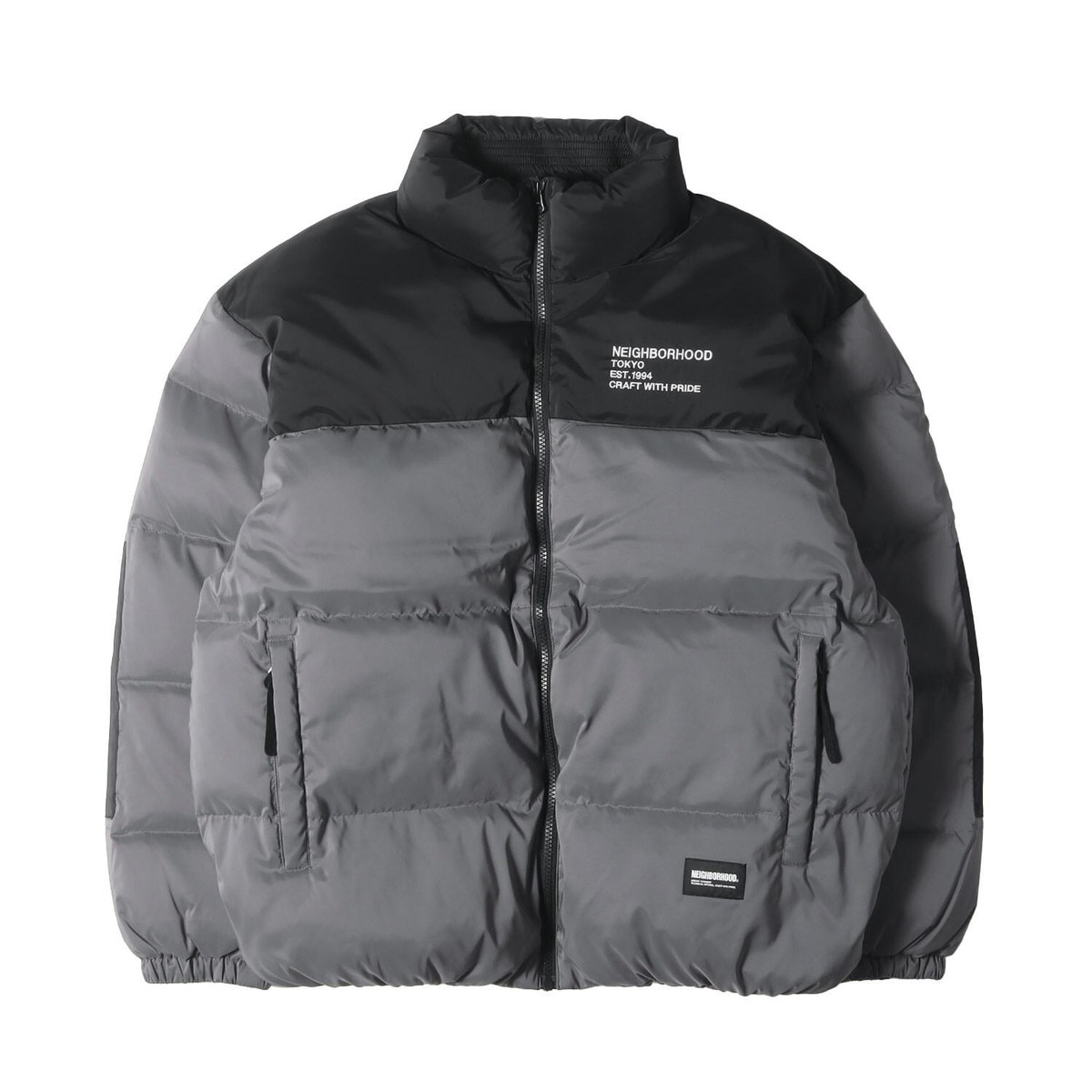 Neighborhood Jacket Size M 23Aw Logo Embroidery Polyester Taffeta