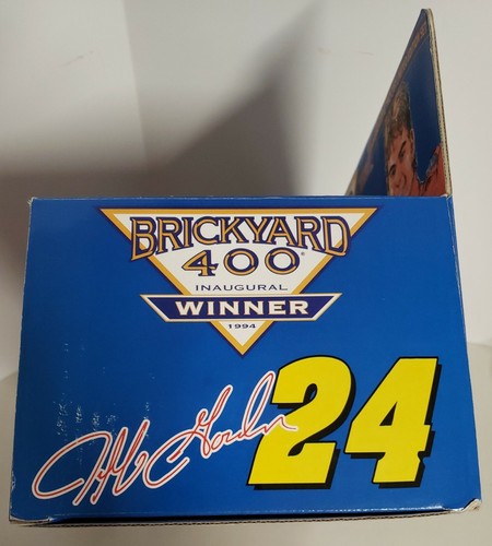 SIGNED 1994 JEFF GORDON #24 DUPONT 1ST INDY BRICKYARD WIN AUTOGRAPHED 1/24 CARS - Picture 12 of 12