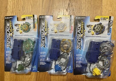 BEYBLADE Burst Evolution Starter Pack Horusood H2 Evipero E2 Roktavor R2 all 3!