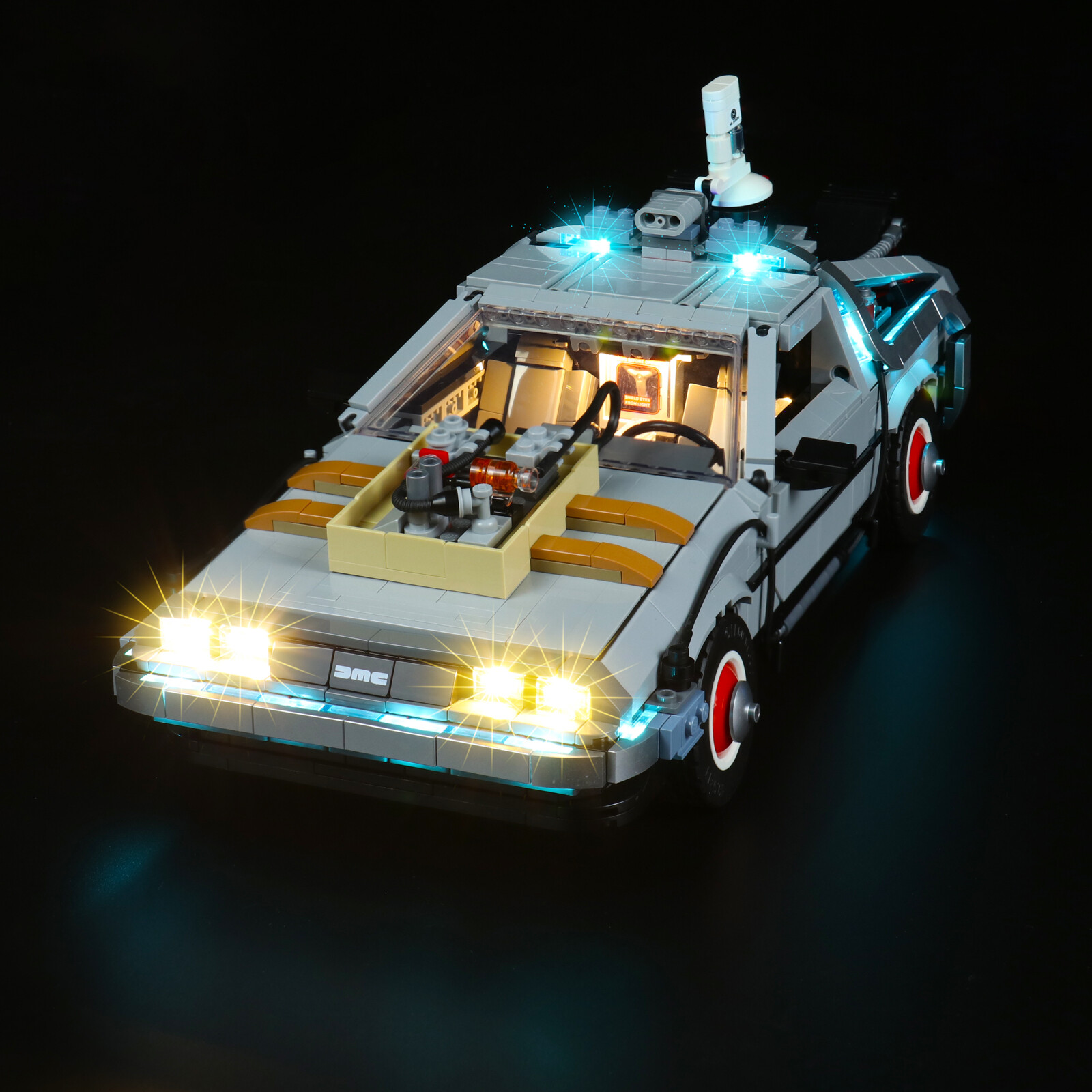 LocoLee LED Light Kit for Lego 10300 Back to the Future DeLorean Time ...