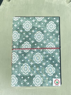 Handgefertigtes Journal Notizbuch - 10 x 7'' - baumfrei - Baumwolle - umweltfreundliches Skizzenbuch
