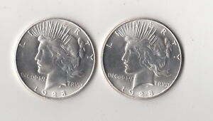 1964 D Toned Peace Dollar Fantasy Issue Novelty Magic Trick Coin