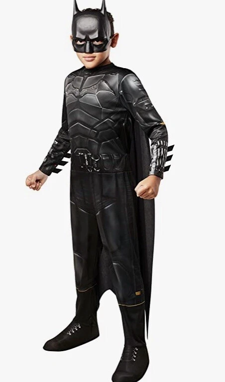 Disfraz de Rubí para niños DC Comics Batman conjunto de capa y máscara disfraz, talla única, negro Foto 3 de 4