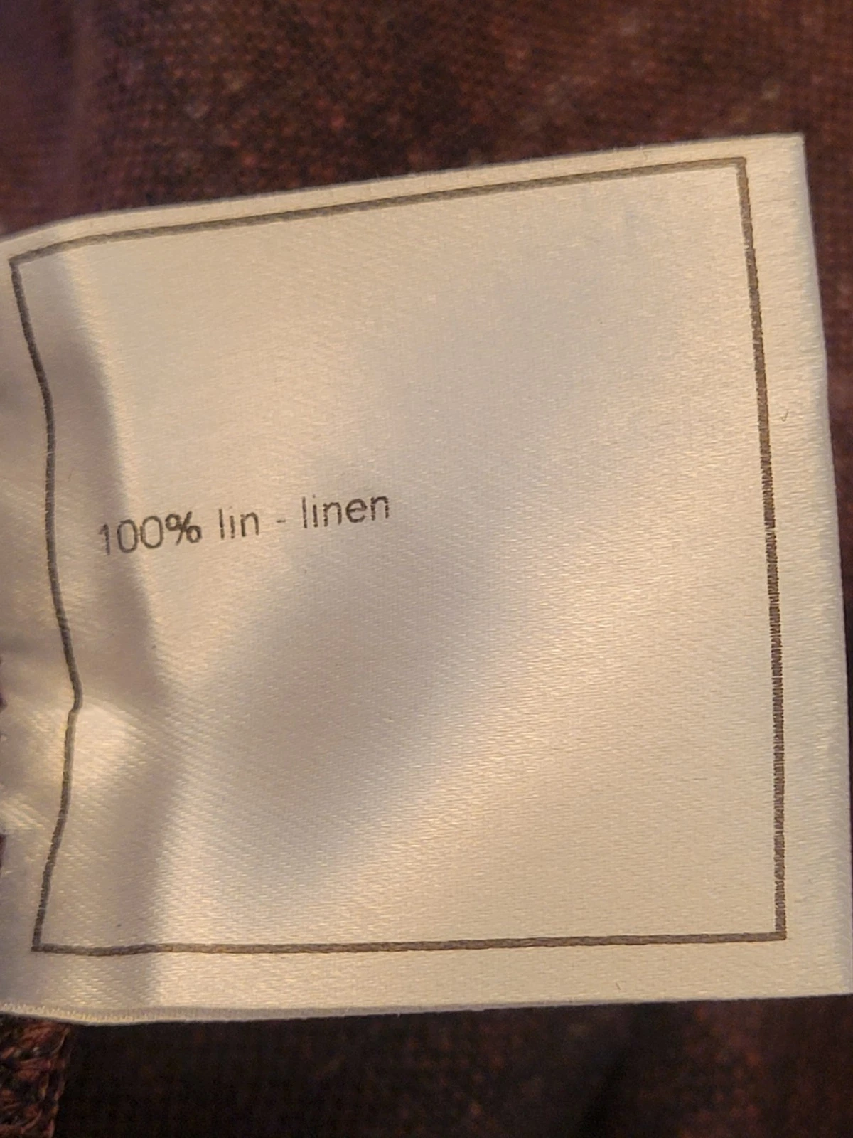 AUTENTICA TUTA LINO MARRONE CHANEL 2000 GIACCA CROPPED PANTALONI GAMBA LARGA LOGO BOTTONI 36