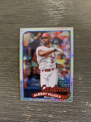 2024 Topps Series 1-Chrome Silver Pack-Albert Pujols #T89C-87